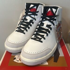 Air Jordan 2 Retro Nina Chanel Abney Sneakers NIB